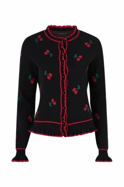 Ellos Collection Mønsterstrikket cardigan