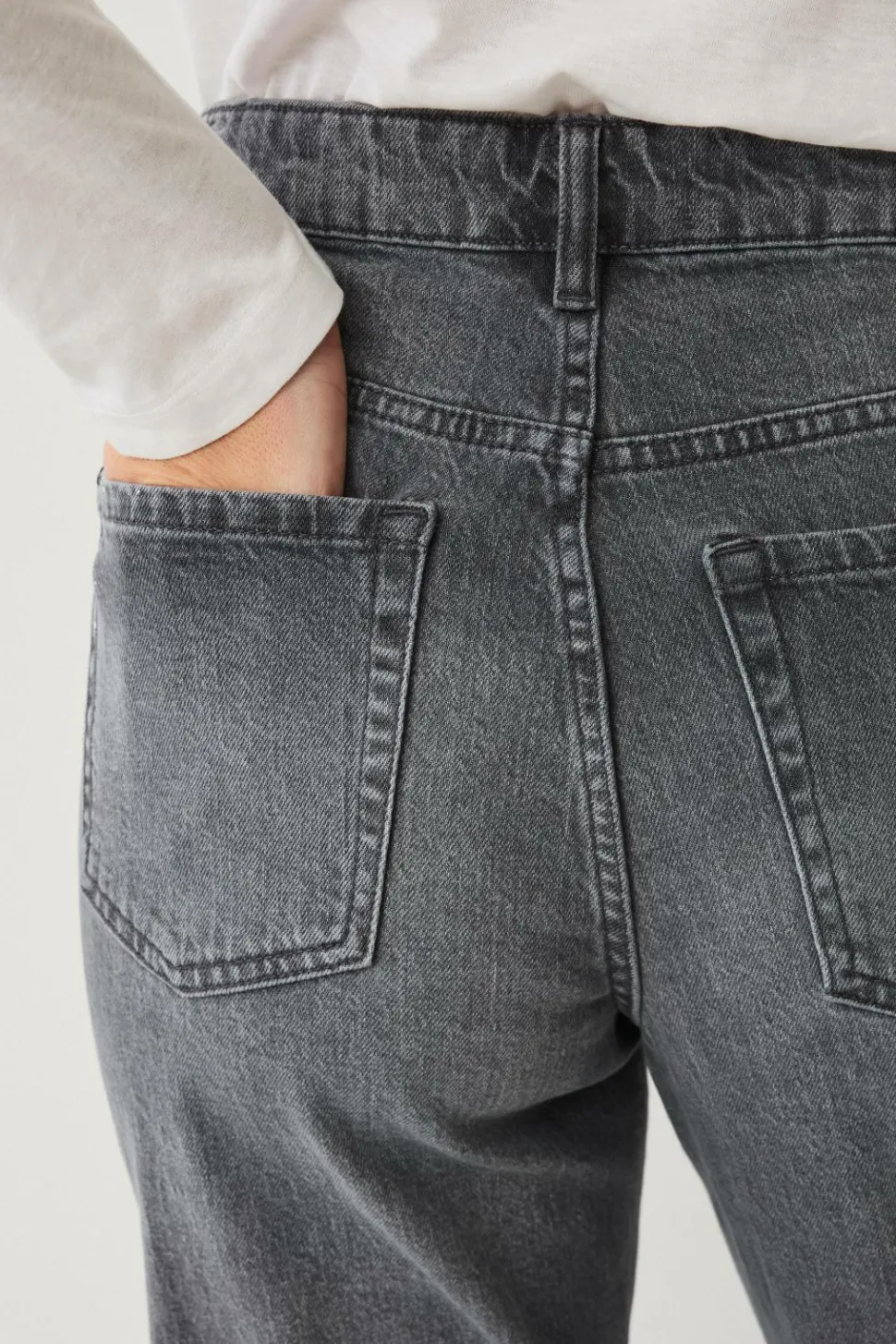 Ellos Collection Morjeans med høj talje
