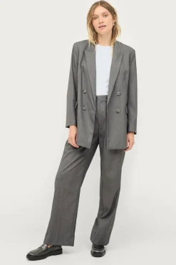 Ellos Collection Oversize habitjakke med dobbelt knaplukning