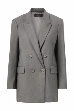 Ellos Collection Oversize habitjakke med dobbelt knaplukning