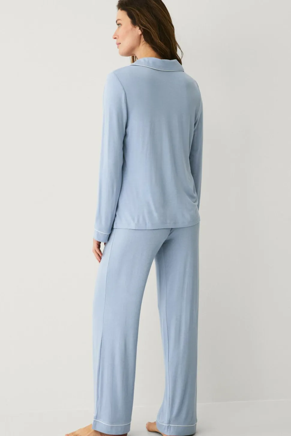 Ellos Collection Pyjamassæt med passepoilkanter