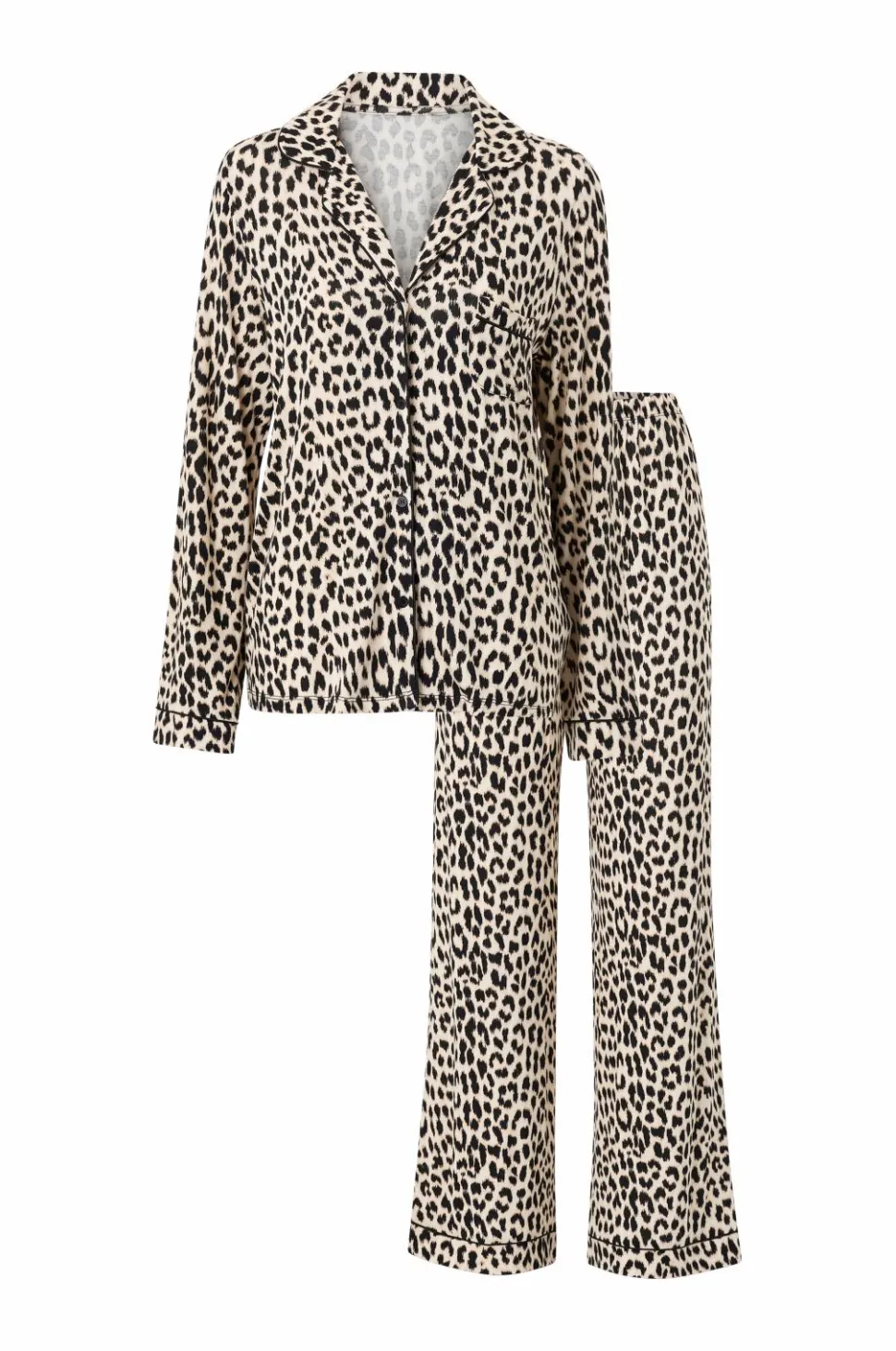 Ellos Collection Pyjamassæt med passepoilkanter