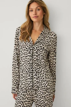 Ellos Collection Pyjamassæt med passepoilkanter
