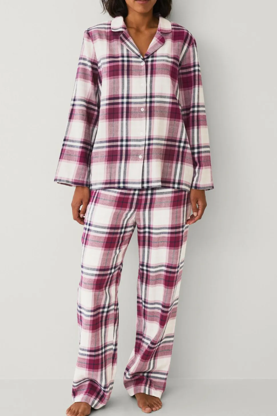 Ellos Collection Pyjamassæt i flonel