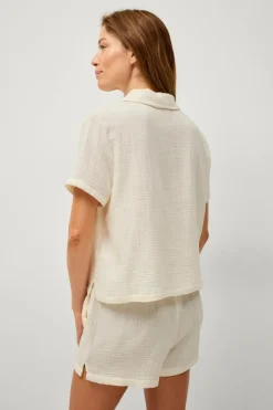 Ellos Collection Pyjamasskjorte i bomuld