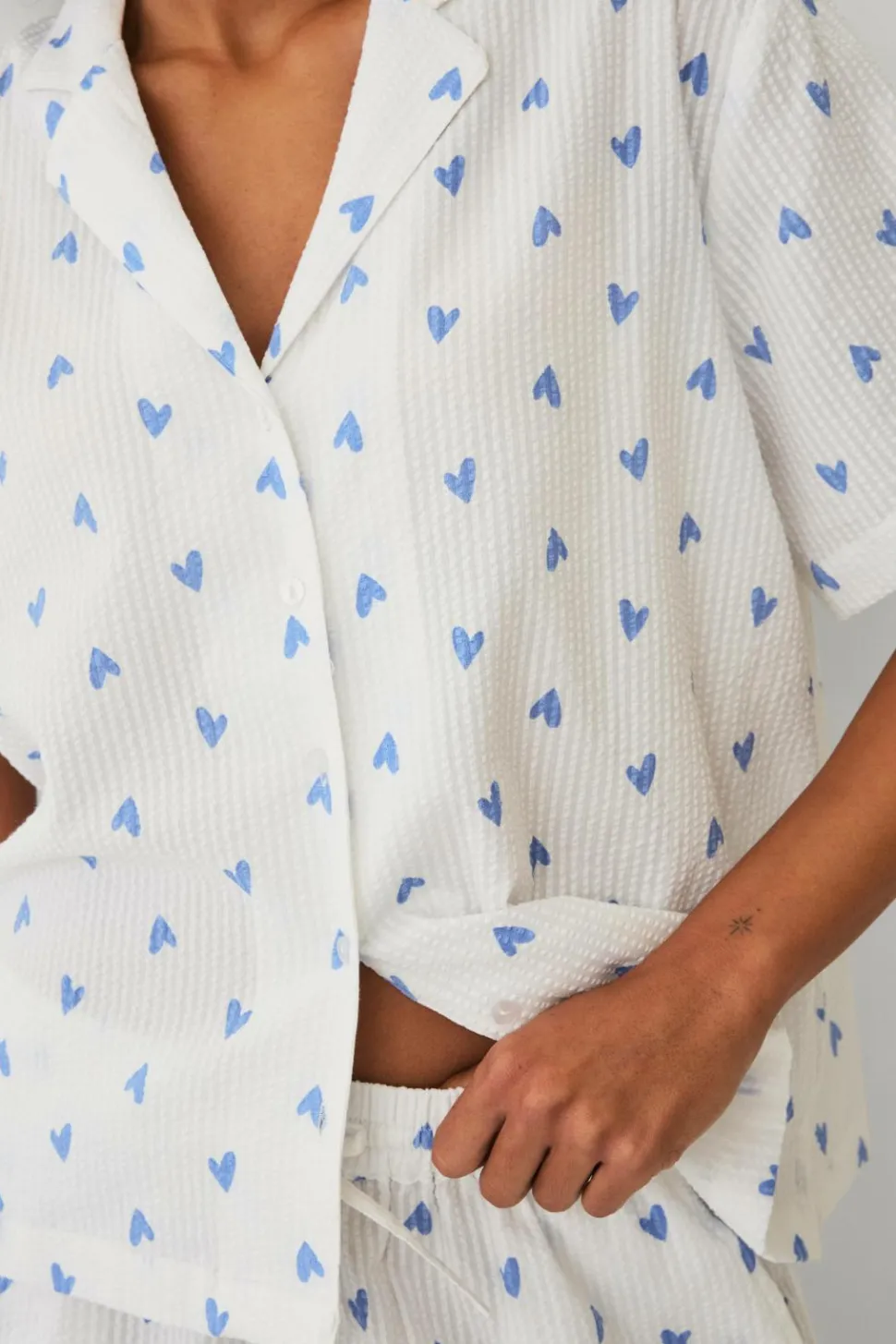 Ellos Collection Pyjamas i seersucker