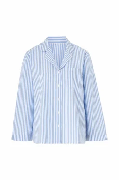 Ellos Collection Pyjamasskjorte med krave og revers