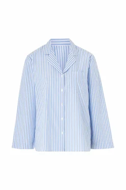 Ellos Collection Pyjamasskjorte med krave og revers