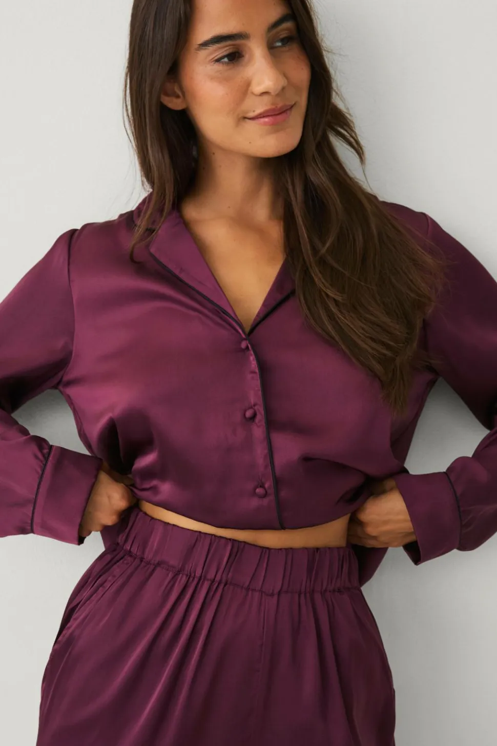 Ellos Collection Pyjamas i satin