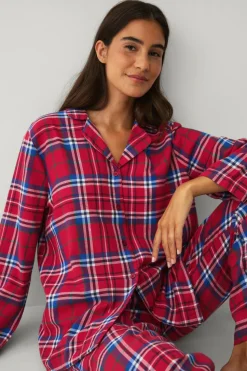 Ellos Collection Pyjamassæt i flonel