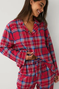 Ellos Collection Pyjamassæt i flonel
