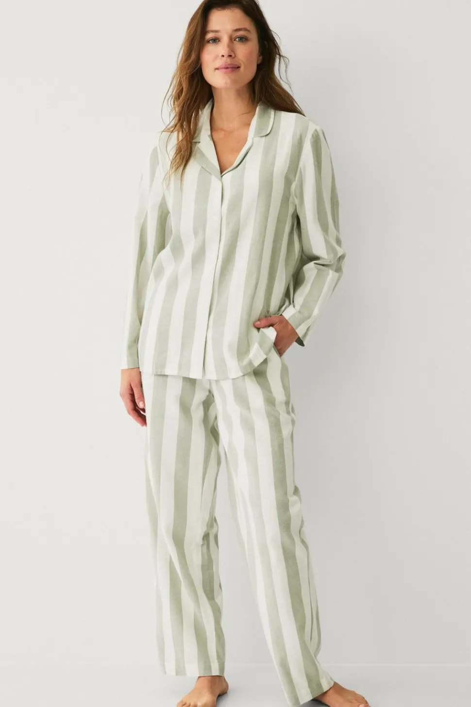 Ellos Collection Pyjamassæt i flonel