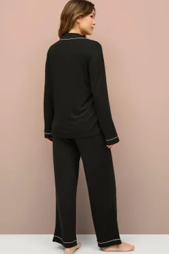 Ellos Collection Pyjamassæt med passepoilkanter