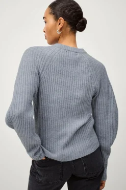 Ellos Collection Ribstrikket Pullover