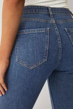 Ellos Collection Smalle stretchjeans med høj talje