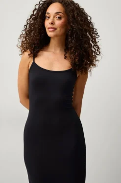 Ellos Collection Soft maxi kjole med smalle skulderstropper