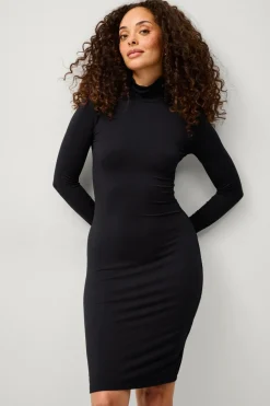 Ellos Collection Soft kjole med turtleneck