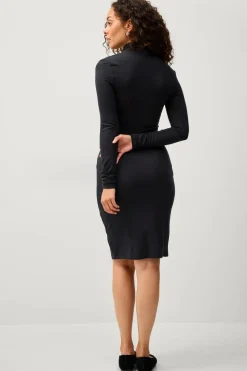 Ellos Collection Soft kjole med turtleneck