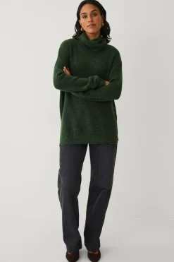 Ellos Collection Strikket turtleneck trøje