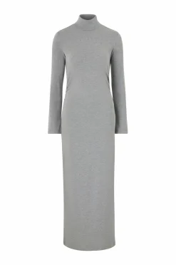 Ellos Collection Strikket kjole med sidedrapering