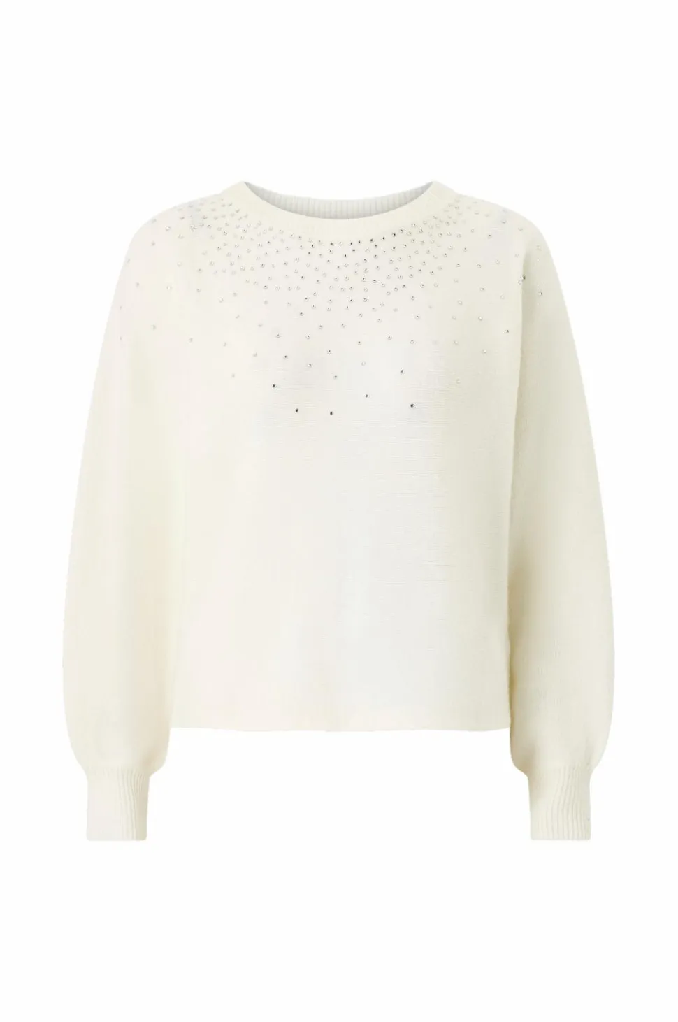 Ellos Collection Strikket Pullover med rhinstene