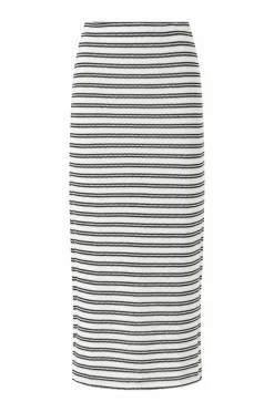 Ellos Collection Stribet jersey-nederdel
