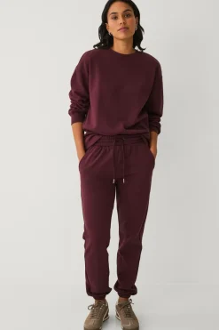 Ellos Collection Sweatshirt med børstet inderside