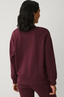 Ellos Collection Sweatshirt med børstet inderside