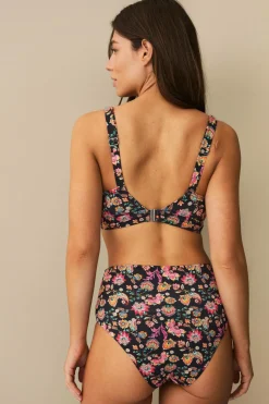 Ellos Collection Tai High Bikini Pink