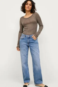 Ellos Collection Top i fin uldkvalitet