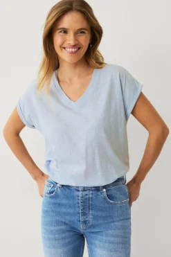 Ellos Collection Top med v-hals