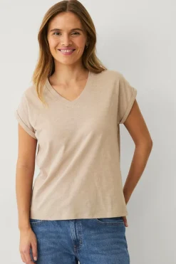 Ellos Collection Top med v-hals