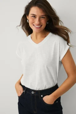 Ellos Collection Top med v-hals