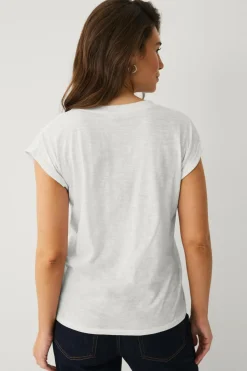 Ellos Collection Top med v-hals