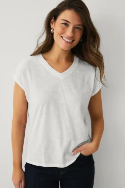Ellos Collection Top med v-hals