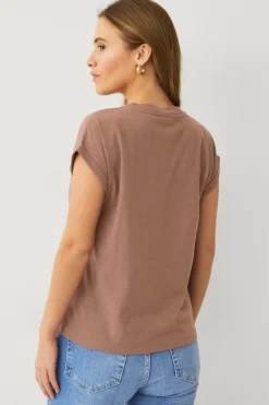 Ellos Collection Top med v-hals