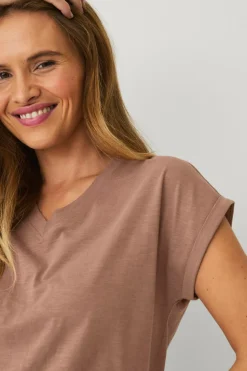 Ellos Collection Top med v-hals