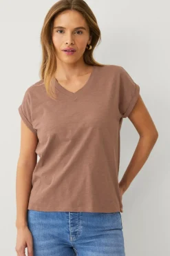 Ellos Collection Top med v-hals