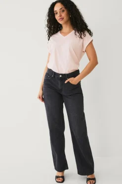 Ellos Collection Top med v-hals