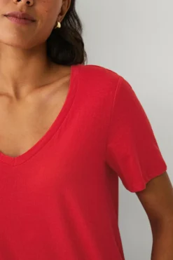 Ellos Collection T-shirt med v-hals