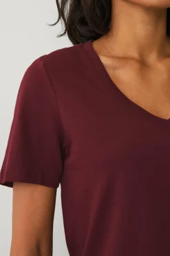 Ellos Collection T-shirt med v-hals