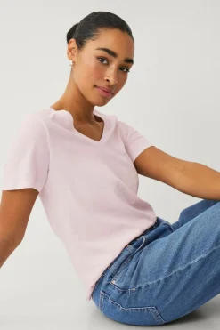 Ellos Collection T-shirt med v-hals