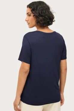 Ellos Collection T-shirt i viskosestrik
