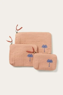 Ellos Home Makeup taske / toilettaske Candela Peached