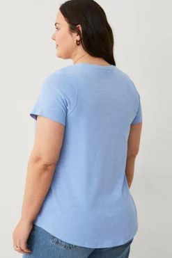 Ellos Plus collection Top med rund hals