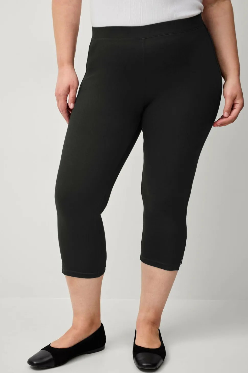 Ellos Plus collection Treggings med høj talje og 3/4 længde