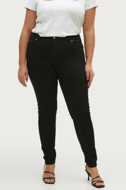 Ellos Plus collection Smalle stretchjeans med høj talje