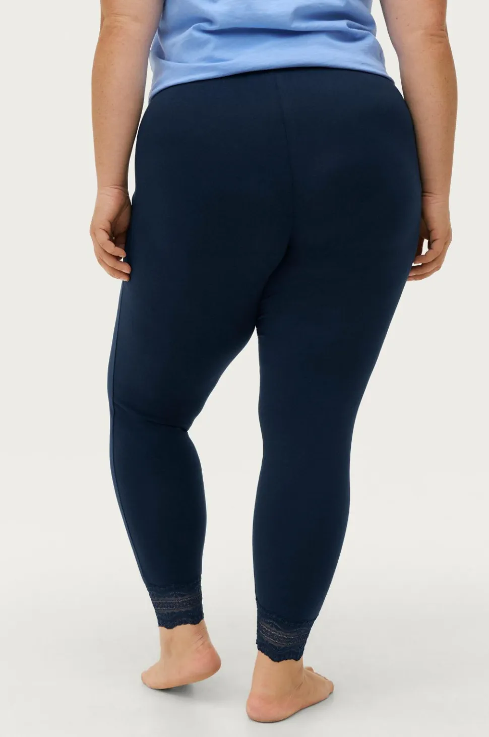 Ellos Plus collection Leggings med en blonde