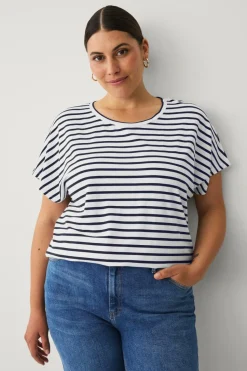 Ellos Plus collection Jerseytop med en træramme