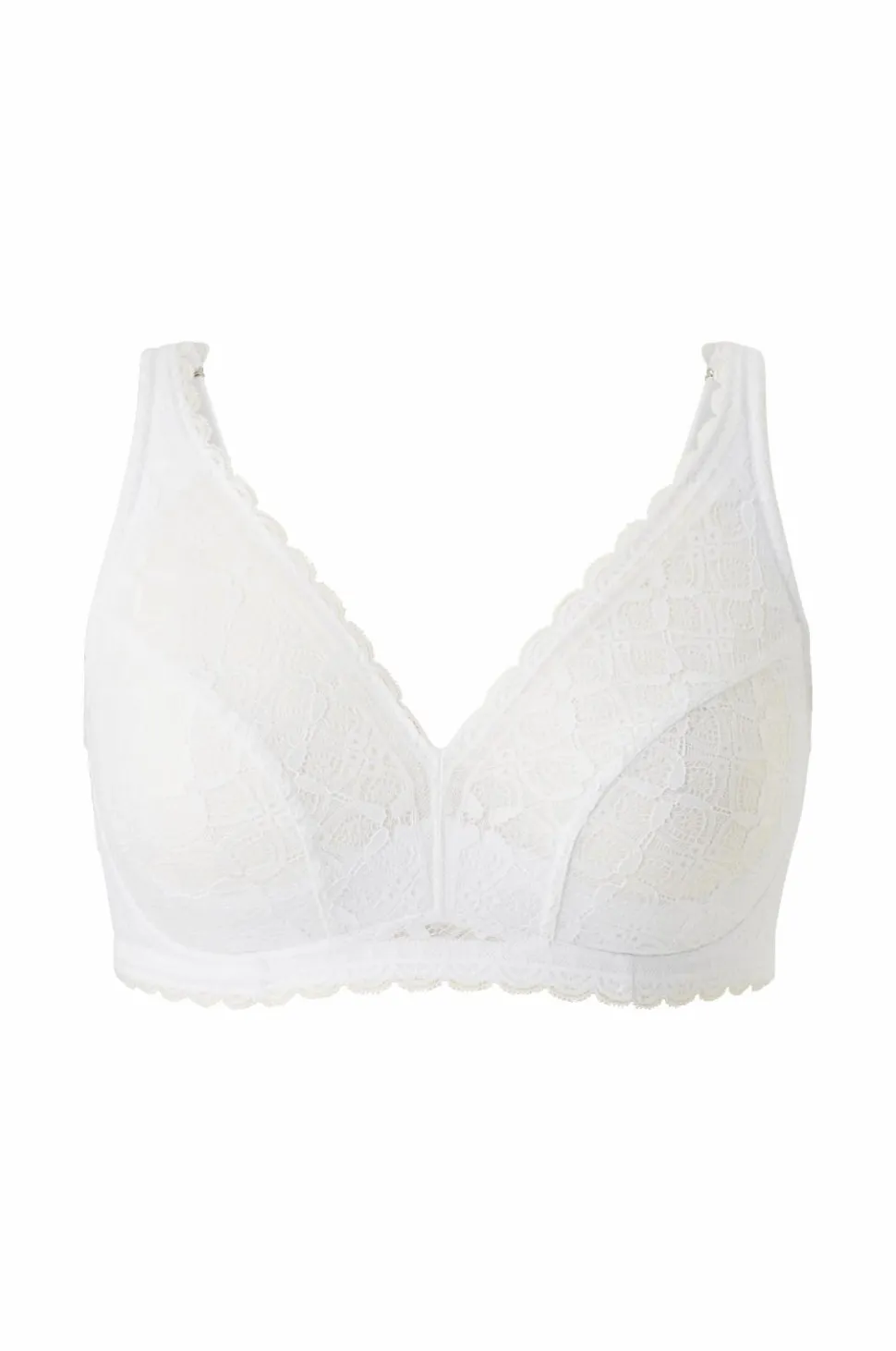 Ellos Plus collection Blød BH med blondedetaljer